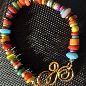 Multi colored bracelet